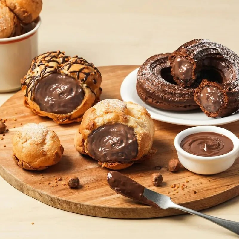Beard Papa’s “เฮเซลนัทโกโก้ & รอยัลมิลค์ที” ชูครีมพัฟคู่รส เปิดตัวเดือนตุลาคม! กับ “ครัวซองต์เฮเซลนัทคาราเมล” ที่หอมหวานยั่วใจ